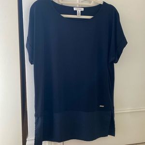 Calvin Klein M navy professional top